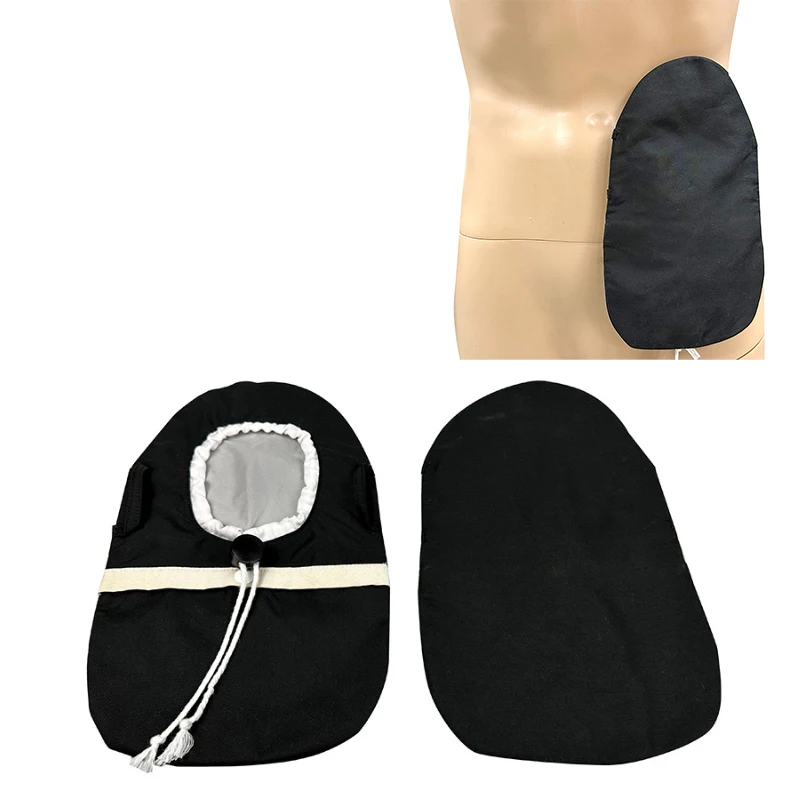 Colostomy Bag Cover Waterproof Liner Prevent Dirty Adjust Size Universal Ostomy Pouch Cover External protective sleeve of ostomy