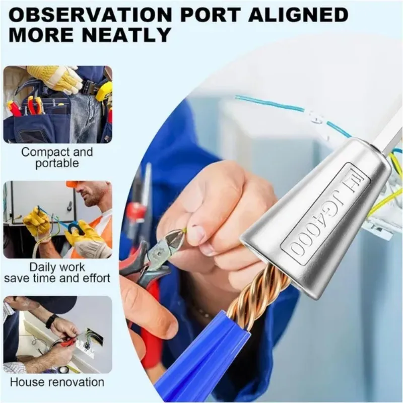 Outil de torsion de fil pour perceuse électrique, torsion d'écrou de fil, outil de torsion de fil de connecteur de fil, 3 pièces