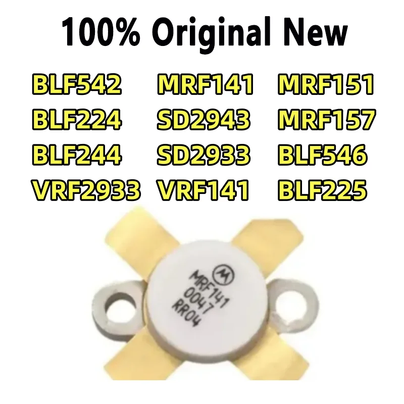 100% Tested  BLF542 BLF224 BLF244 MRF141 SD2943 SD2933 VRF2933 VRF141 BLF225 MRF151 MRF157 BLF546 VDMOS Rf power transistor