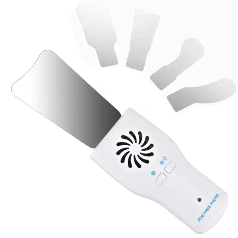 

Anti-fog denta orthodontic photographic Intraoral reflector double sided denta mouth mirror with fan