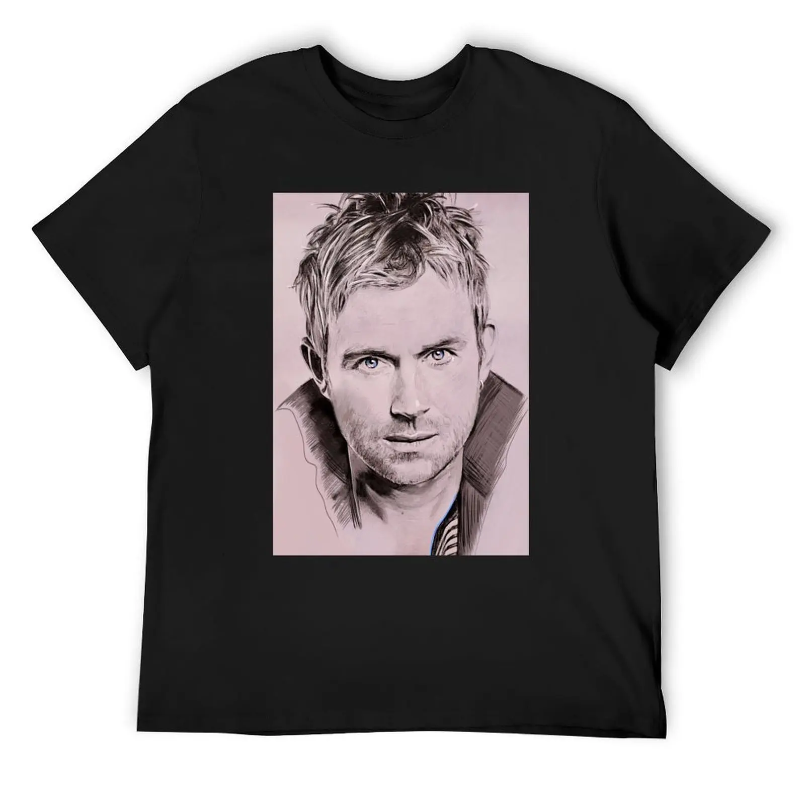 

Damon Albarn T-Shirt tops luxury t-shirt valentines boutique clothes T-shirts oversize men t shirts