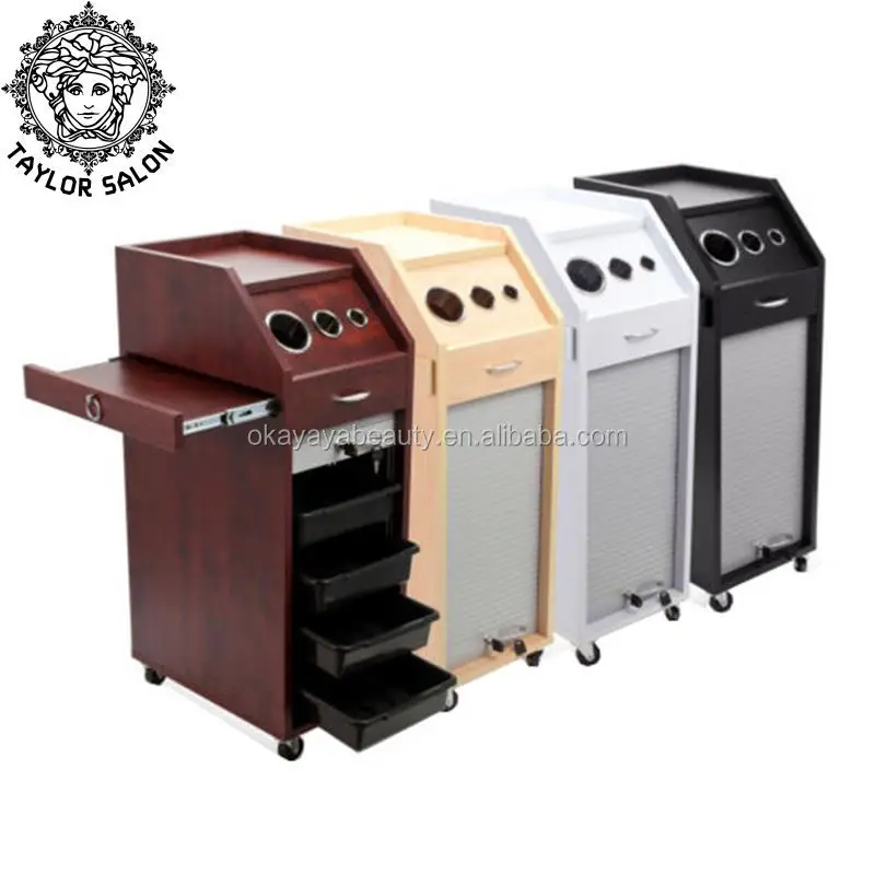 hair salon trolley barber drawers barber shop cabinets