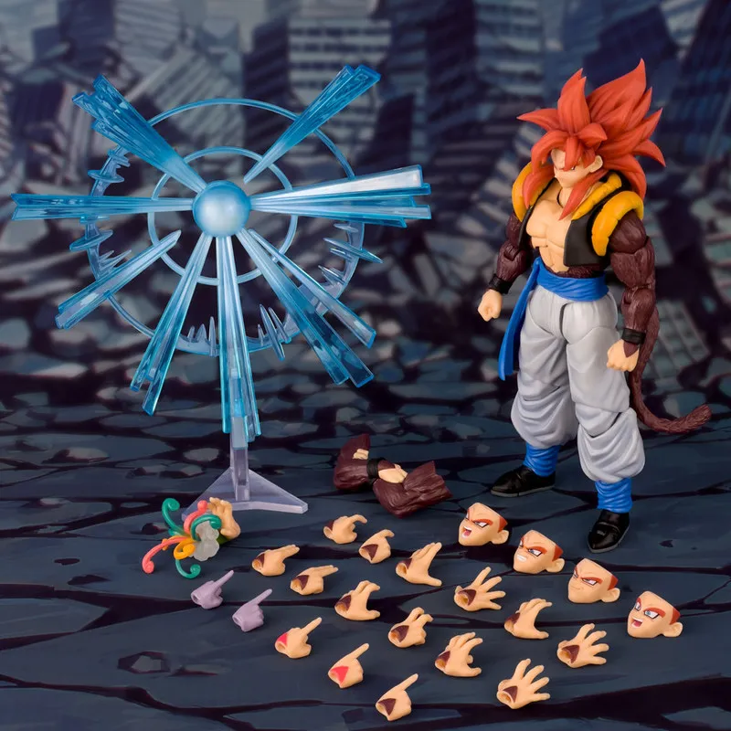 

Hot New In Stock Demoniacal Fit Wild Duo Super Four Gogeta Anime Figure Articulated Model Desktop Collection Ornament Toys Gifts