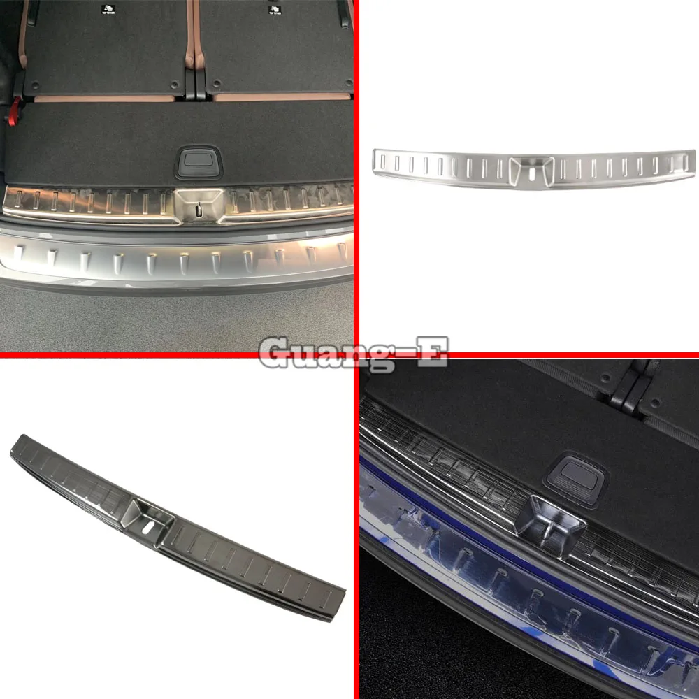 For Mercedes Benz GLB Class W247 X247 2019 2020 2021 2022 2023 Inner Rear Bumper Stainless Steel Scuff Sill Trunk Plate Pedal