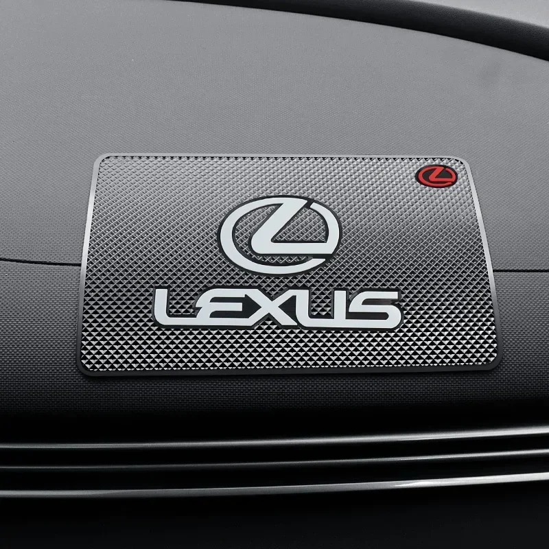 For Lexus F SPORT ES RX NX LS UX LM LX GX LC RZ IS CT GS RC HS SC TX 1Pcs Car Dashboard Non-Slip Mat PVC Silicone Anti-Slip Pad view 2