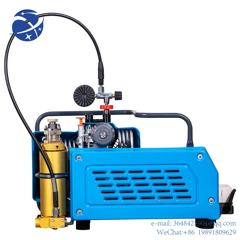 

YYHC 4500PSI 300Bar 100L/min Diving High Pressure Compressor PCP Air Compressor Auto Stop Scuba Breathing Snorkeling Fighting