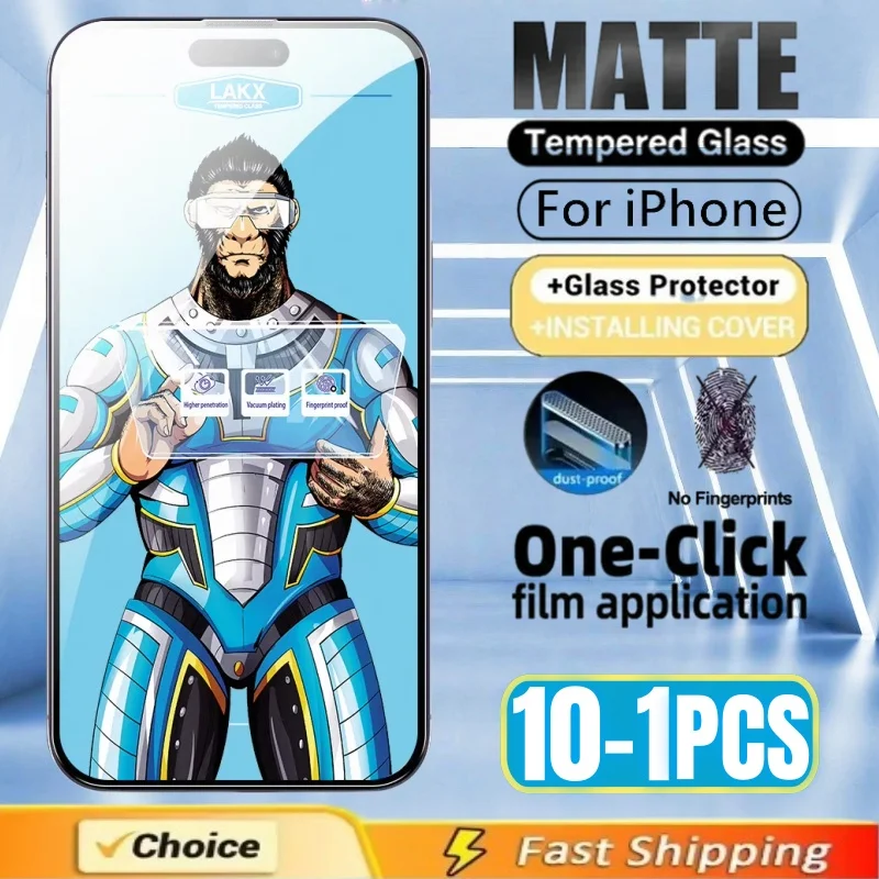 10-1 Uds Protector de pantalla de cobertura completa para iPhone 11 12 13 14 15 16 PRO MAX para iPhone XS Max XR negro Dar HD vidrio templado