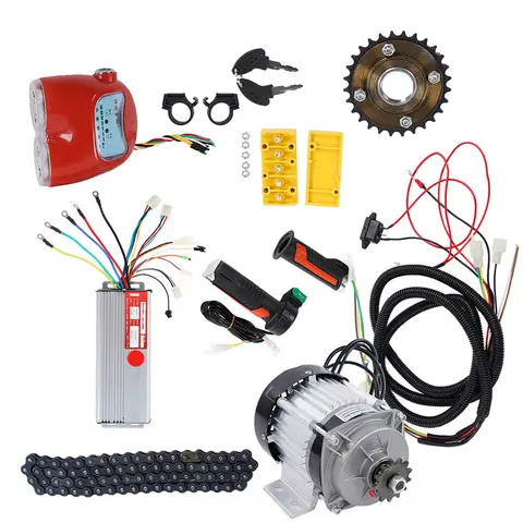 Brushless Motor Kit 48V 800W DC Brushless Motor Kit Electric Bike Tricycle Scooter DIY Motor Conversion Kit Motor Conversion Kit