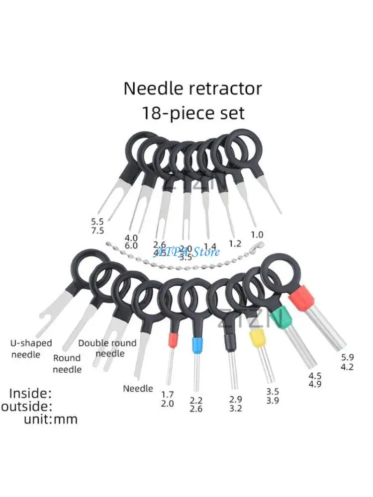 

U13C Wire Crimp Connector Pin Needle Wire Terminal Release Tool for Household Devices