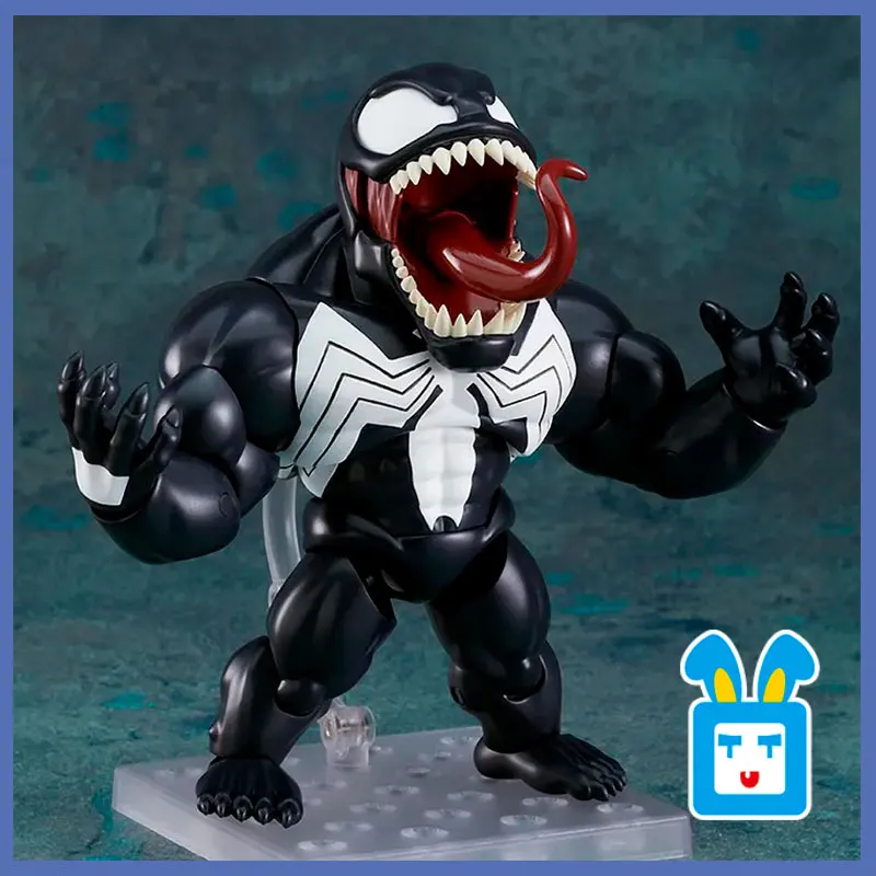 Genuine Boxed Gsc 1645 Venom 13cm Pvc Anime Collectible Q Version Action Figure Model Collection Limited Gift Toys