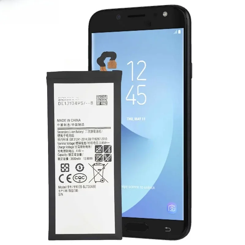 [EB‑BJ730ABE] for Samsung J7 Pro 2017 SM‑J730 J730FM J730F/G J730DS J730GM J730K Mobile Phone Battery 3600mAh +Tools view 5