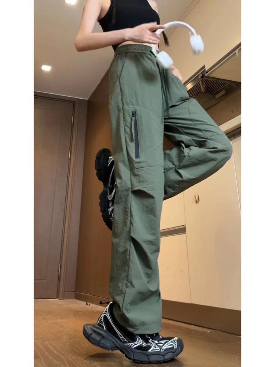 كوي جاف مستقيم الساق العمل السراويل العسكرية الصيف المشي لمسافات طويلة مقاوم للماء تسلق الجبال Utili السراويل الأمريكية Sle P... #5