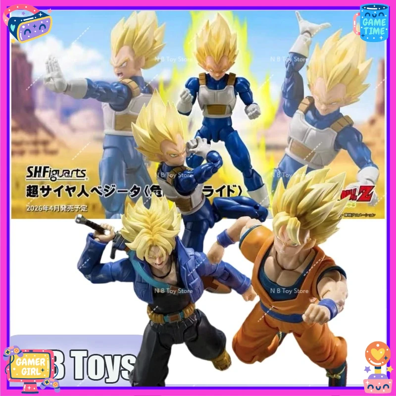 

100%Original BANDAI Dragon Ball Z S.H.Figuarts SHF Vegeta 3.0 SUPER SAIYAN VEGETA DANGEROUS PRIDE Action Figure Model Toys