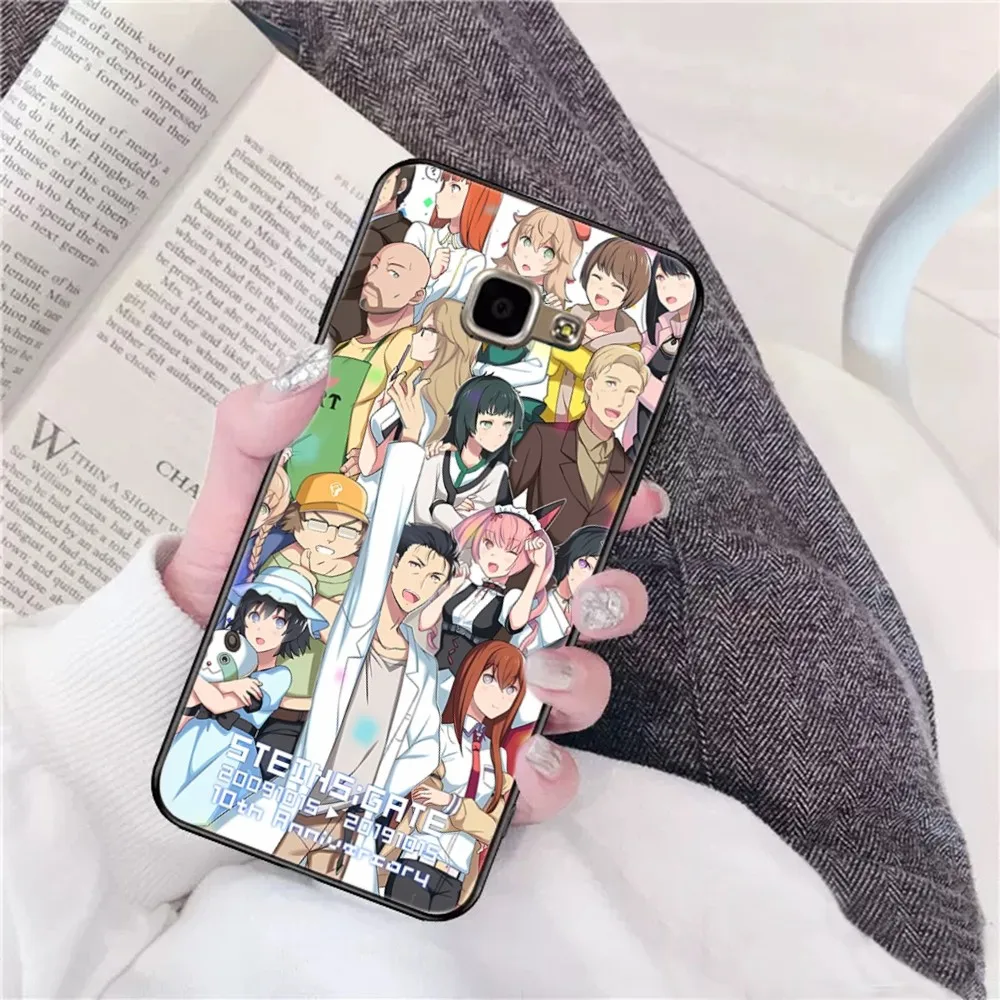 Anime Steins Gate Phone Case For Samsung A 10 11 12 13 20 21 22 30 31 32 40 51 52 53 70 71 72 73 91 13 Shell