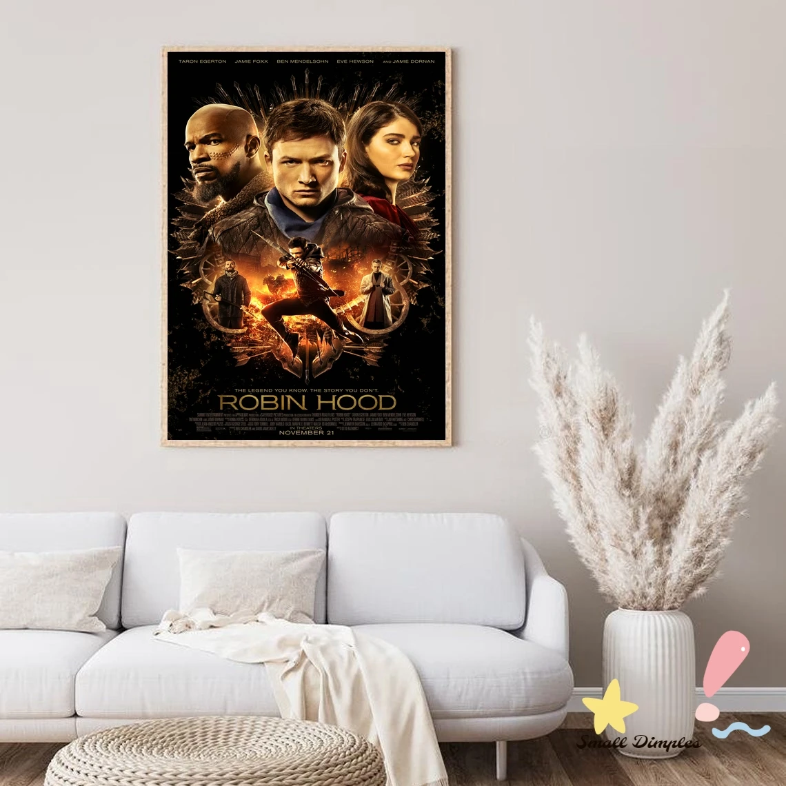 Robin Hood Classic Movie Poster Canvas Art Print Home Decoration Wall Painting ( No Frame )