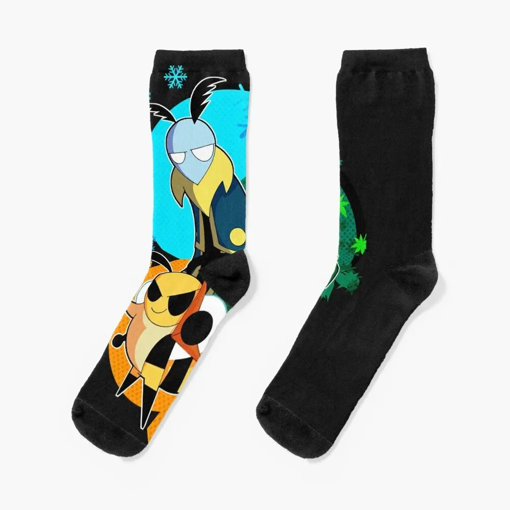 bugs on a fable Classic T-Shirt.png Socks golf cute halloween Socks Men's Women's