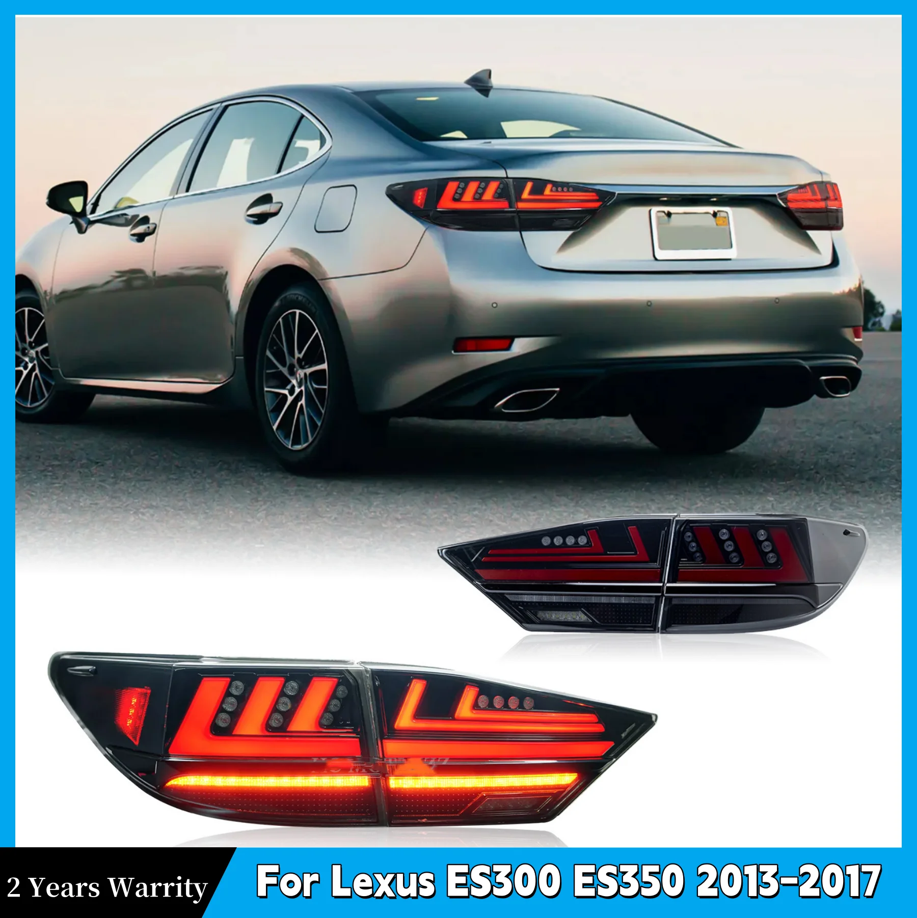 

Новое поступление, автомобильный задний фонарь для Lexus ES300 ES350 2013-2017, светодиодный потолочный фонарь, задний фонарь в сборе, авторемонт, замена деталей