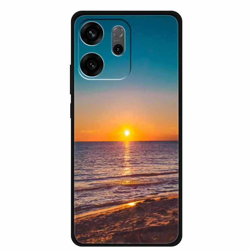 Phone Case For Oppo Reno14 F Reno13 Reno12 Reno11 F for Reno14F  Reno 14 13 12 F FS Soft TPU Silicone Back Cover Shell Fundas