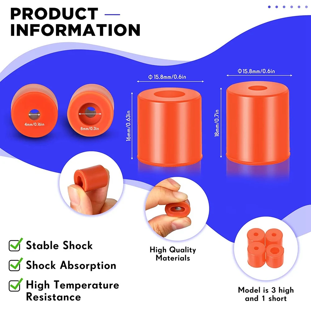 【Flash-Deal!】16 Pieces 3D Printer Bed Clips Clamp Hot Bed Glass Platform Fix Clamps And Silicone Leveling Solid Bed Mounts Set