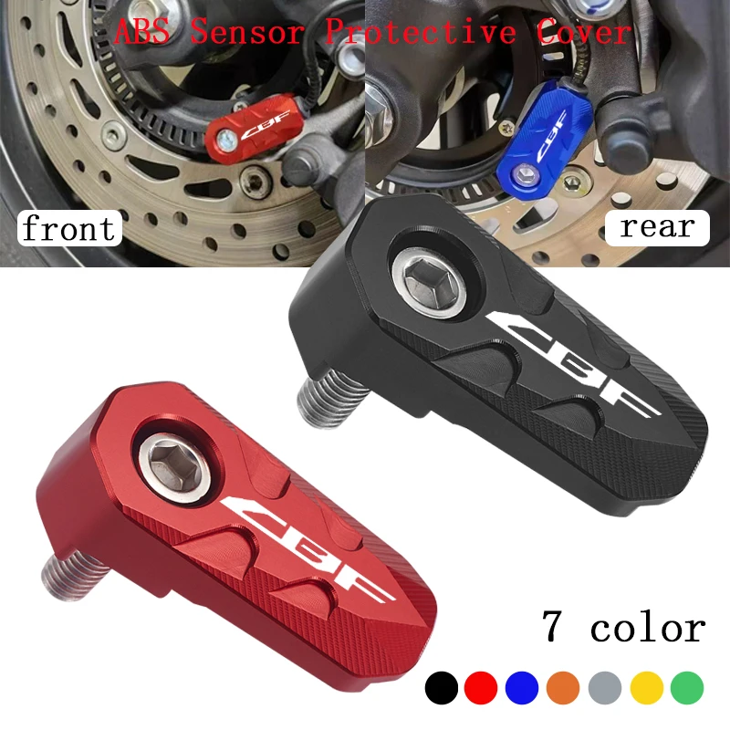 

For Honda CBF 125 150 250 500 600 S 1000 CBF500 CBF600 CBF1000 Motorcycle Front Wheel ABS Sensor Protection Guard Cover