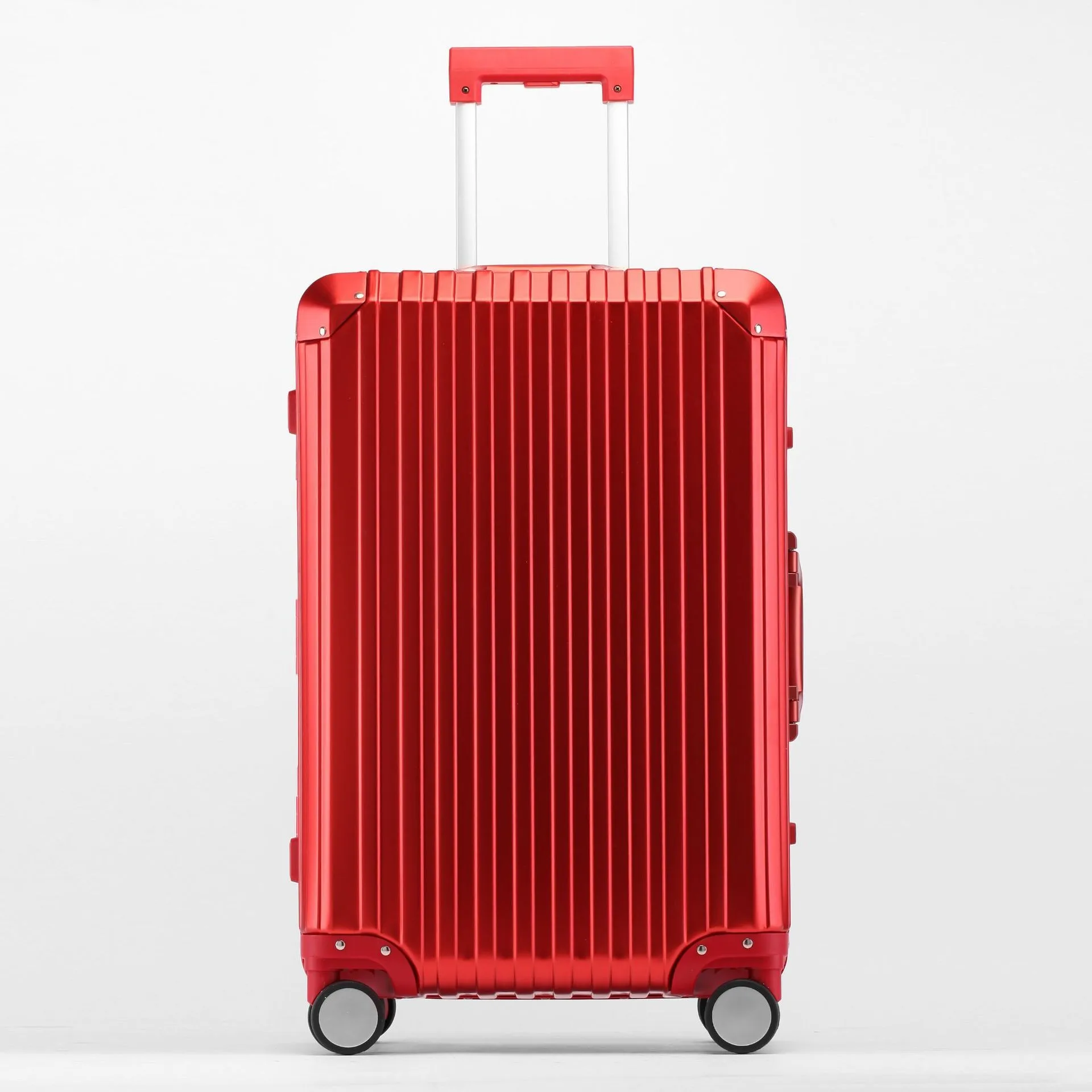 

Aluminum frame silent universal wheel trolley case 20 inch boarding suitcase small boarding model