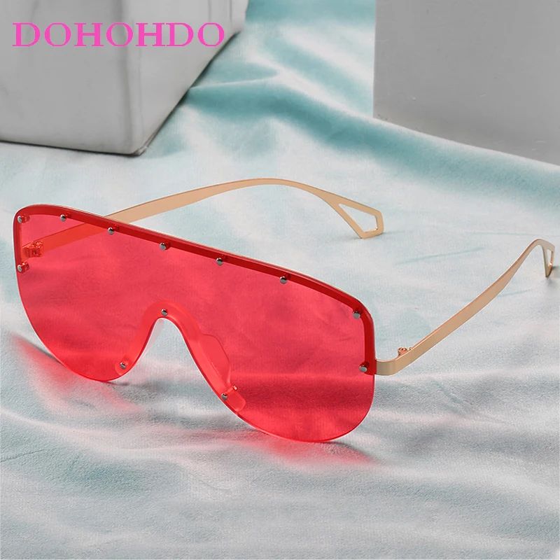 

Steampunk Oversized Sunglasses For Women Trend Punk Y2K Sun Glasses Men Fashion Brand Designer Driving Shades UV400 Lentes Mujer