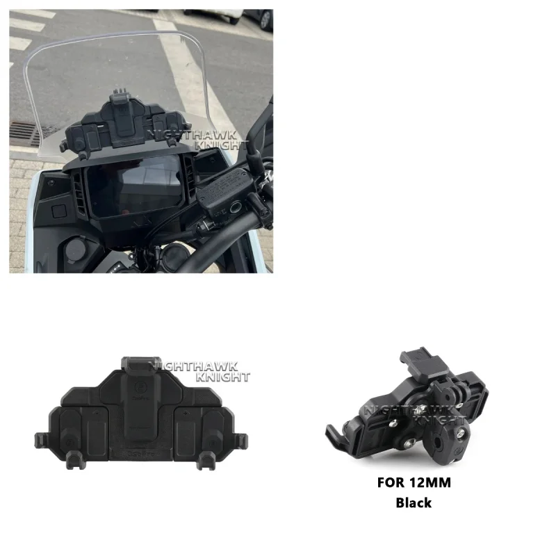 ホンダnx400-nx-400-nx500-nx-500-2024年式バイク用アクセサリー回転式スマホホルダーブラケットgps耐衝撃ナビゲーションブラケット
