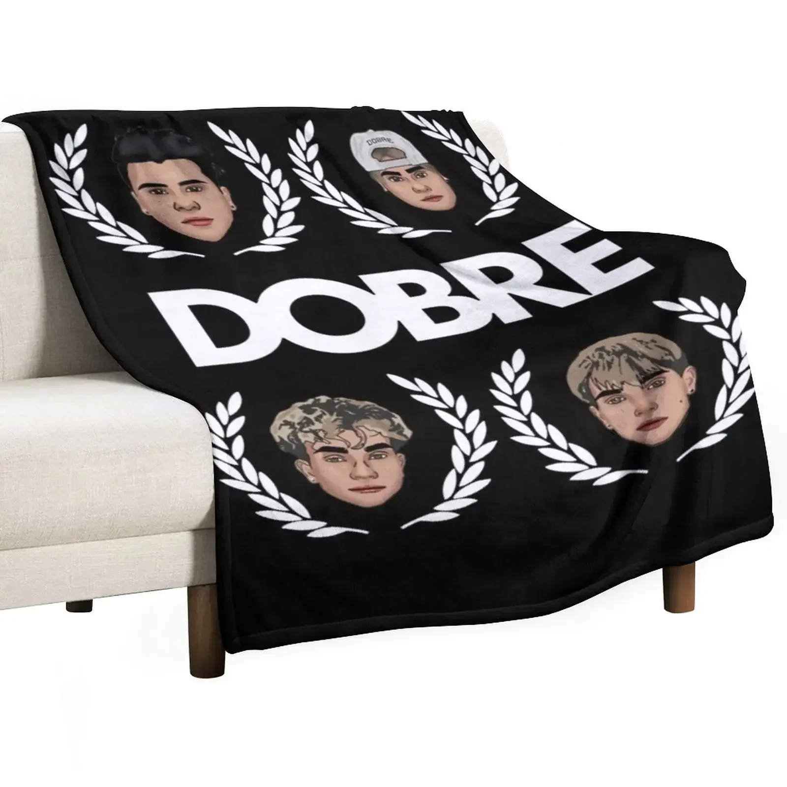 

Dobre Brother Twins Merch Throw Blanket blankets ands For Sofa Thin Blankets