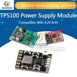 TP5100 charging management power supply module board TP5000 1A 2A compatible with 4.2V 8.4V single and double lithium batteries