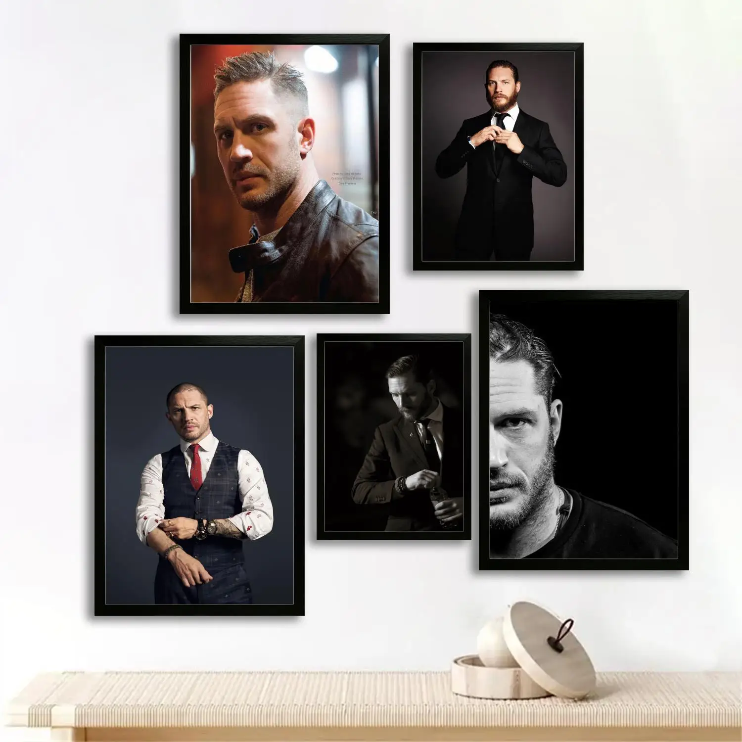 tom hardy actor Canvas Art Poster, Wall Art Picture Print, Modern Family Bedroom Decor Posters,Decorative painting