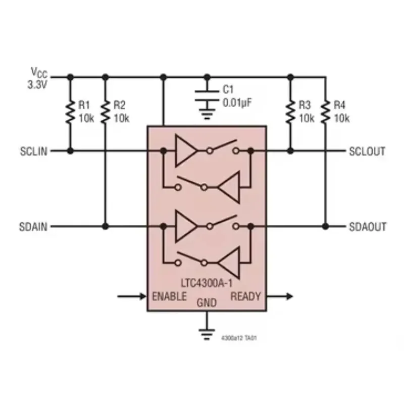 LTC4300A-1CMS8 LTC4300A-1IMS8 LTC4300A-2CMS8 LTC4300A-2IMS8 LTABF LTABG LTACF LTACG LTC4300 - Hot Swappable 2-Wire Bus Buffers