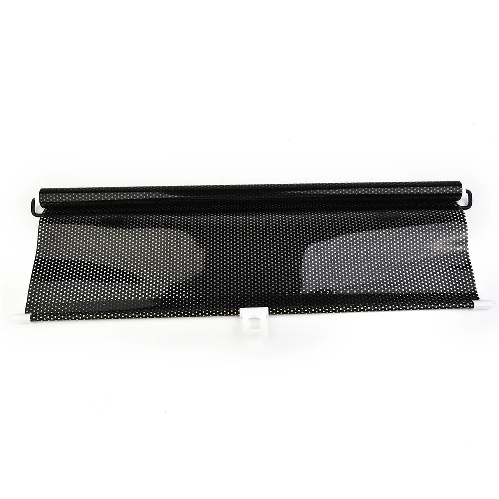 Replace Car Curtain Accessories Set 2Pcs Kit Car VIP Style Window Anti-UV Sunshade 50x39cm Gray Front & Rear Visor