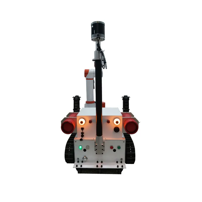 Compound Operation Working Radius 850mm Robot Crawler Track with 6-axis Arm for Scientific Research