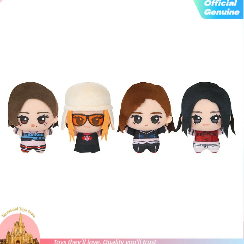 

New Bandai X11 Aespa Goonu Numi Plush Doll Stage Outfit Series Authentic Kpop Girl Group Collectible For Adult Kpop Fans Gift