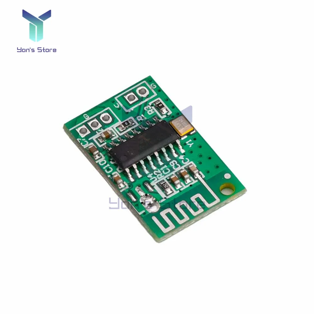 1/5Pcs 5V 3W Bluetooth 5.0 Audio Receiver Module Mono Digital Audio Power Amplifier Board Amp Module Bluetooth Receiving Board