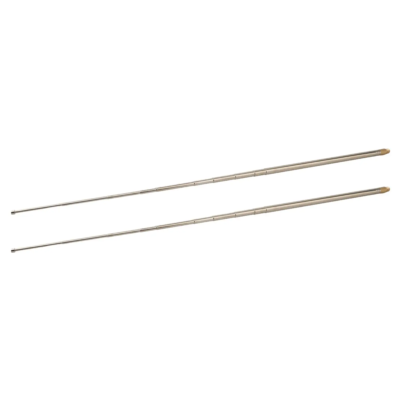 Adjustable Length Antenna 2.5M Whip Antenna Diameter 10mm Screw Retractable Length 33.8CM Versatile Shortwave Use