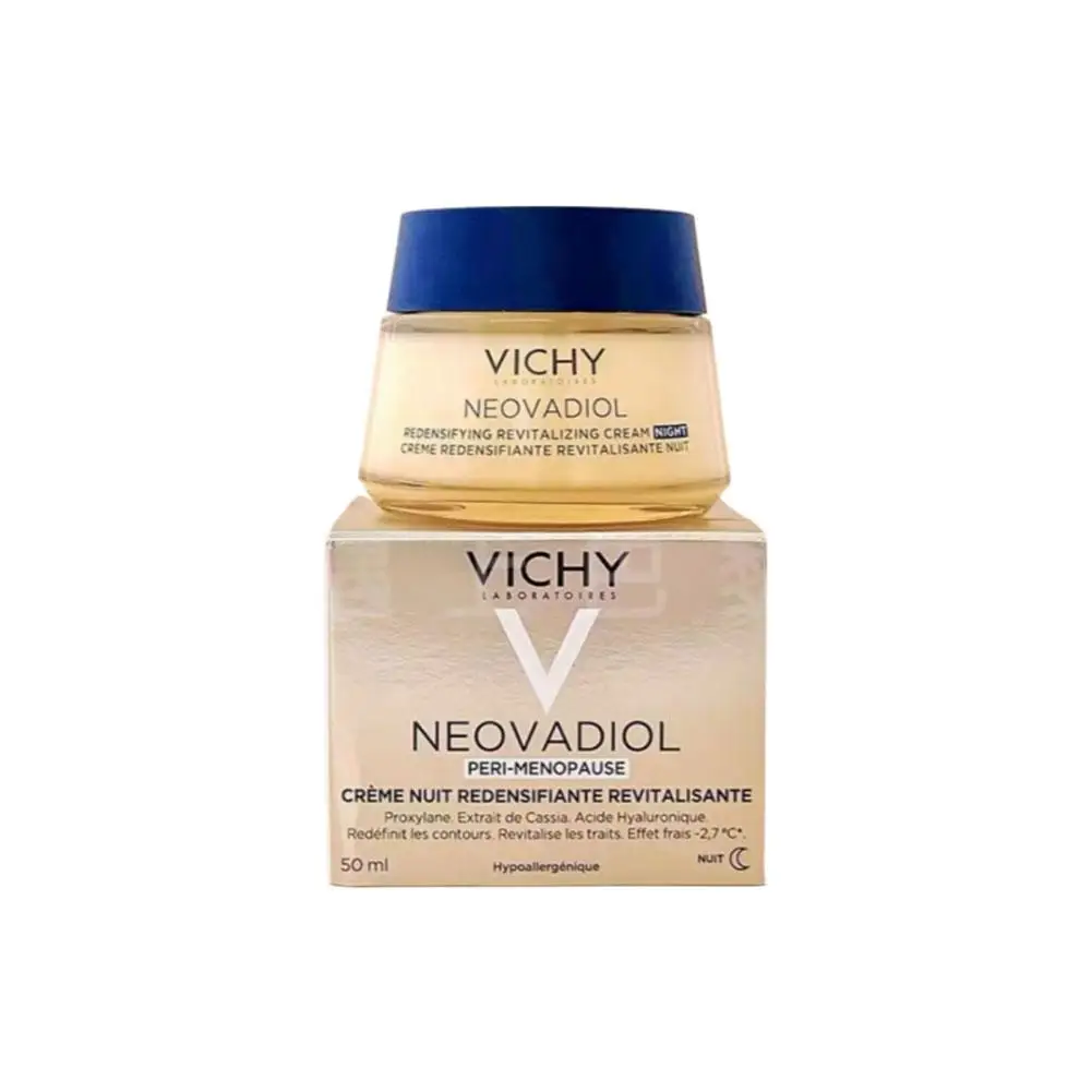 Vichy Neovadiol crema peri-menopausia crema de noche antiarrugas de plástico activo líneas finas reafirmante ácido hialurónico cuidado de la piel