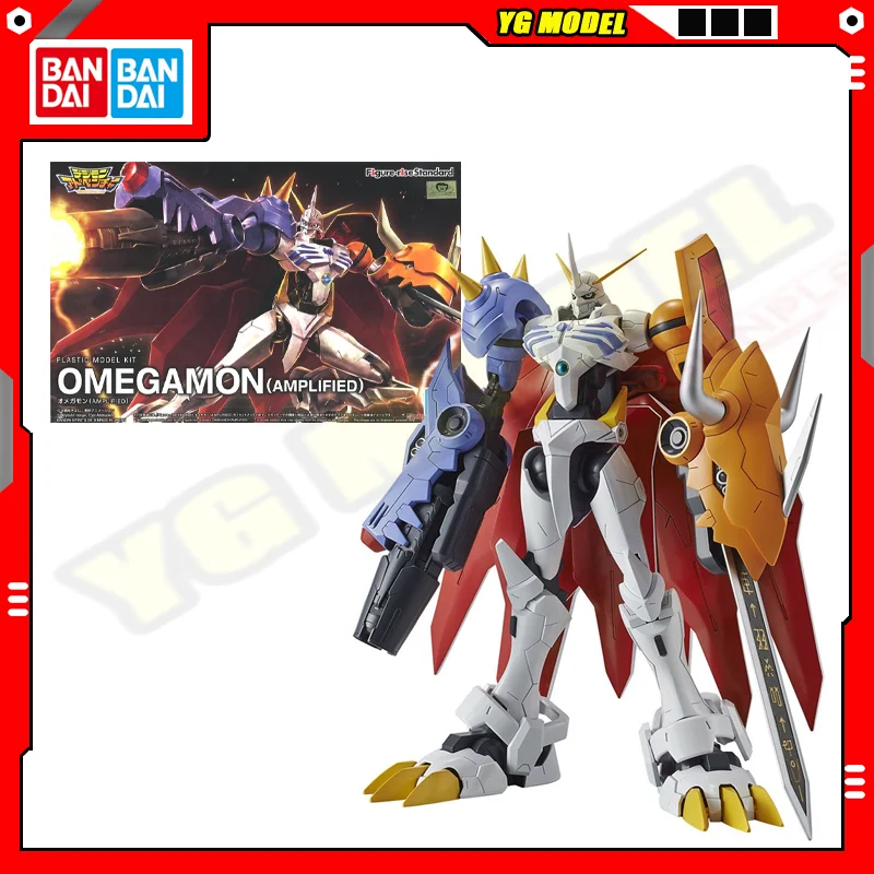 

BANDAI Digimon Adventure Assembly Model FRS Omegamon Model Kit Figure-rise Standard Active Joint Action Figures Original