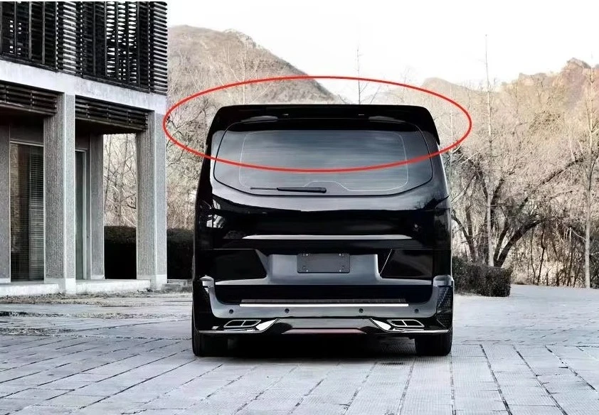 Suitable for Benz 2014-2020 V Class Vito V260 Three-piece Kit Auto Body Systems High Roof Luggage Rack and Rear Spoiler