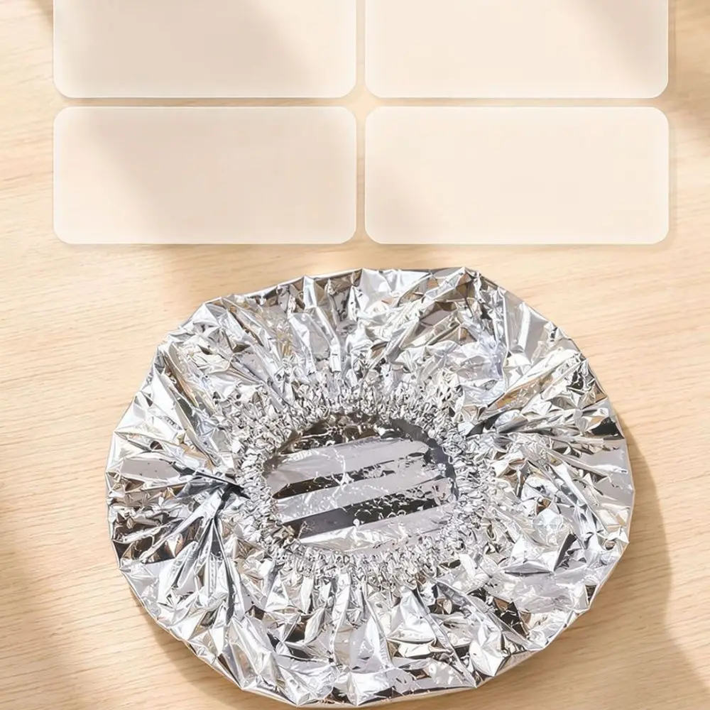 Aluminum Foil Heat Preservation Film Food Cover Kitchen Dish Plate Protector Keep Warm Wrap Practical Dining Accessory Tool