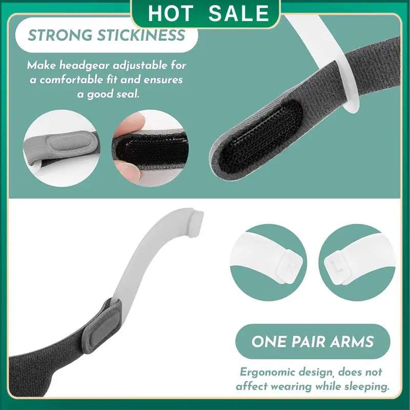 24-Hour Delivery Soft Adjustable Head Strap Replacement For Dreamwear Silicone/Gel Nasal& Pillow Masks- Headgear Set