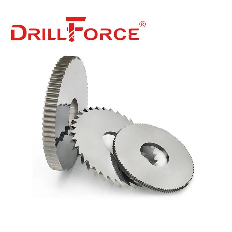 Стальной фрезерный пильный диск Drillforce из вольфрама диаметром 40-80 мм, 72 зубца, твердосплавный Циркулярный резак, промышленные инструменты с ЧПУ