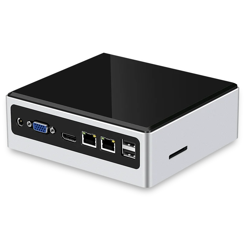 BEBEPC Mini PC da ufficio con Inter Core i5-7267U con 2xDDR4 4xUSB3.0 4xUSB2.0 1xTYPE-C 1xDP Computer compatto Windows10 Pro Ready