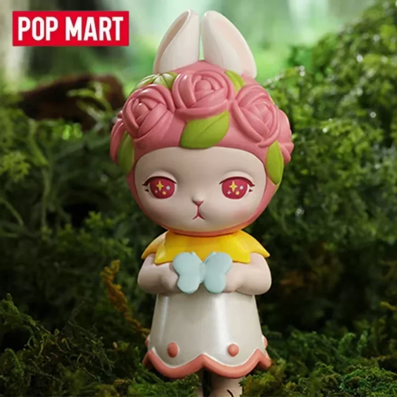 

POP MART Bunny Forest Series: Коллекционные фигурки-сюрпризы (слепая коробка), оригинальные, аутентичные