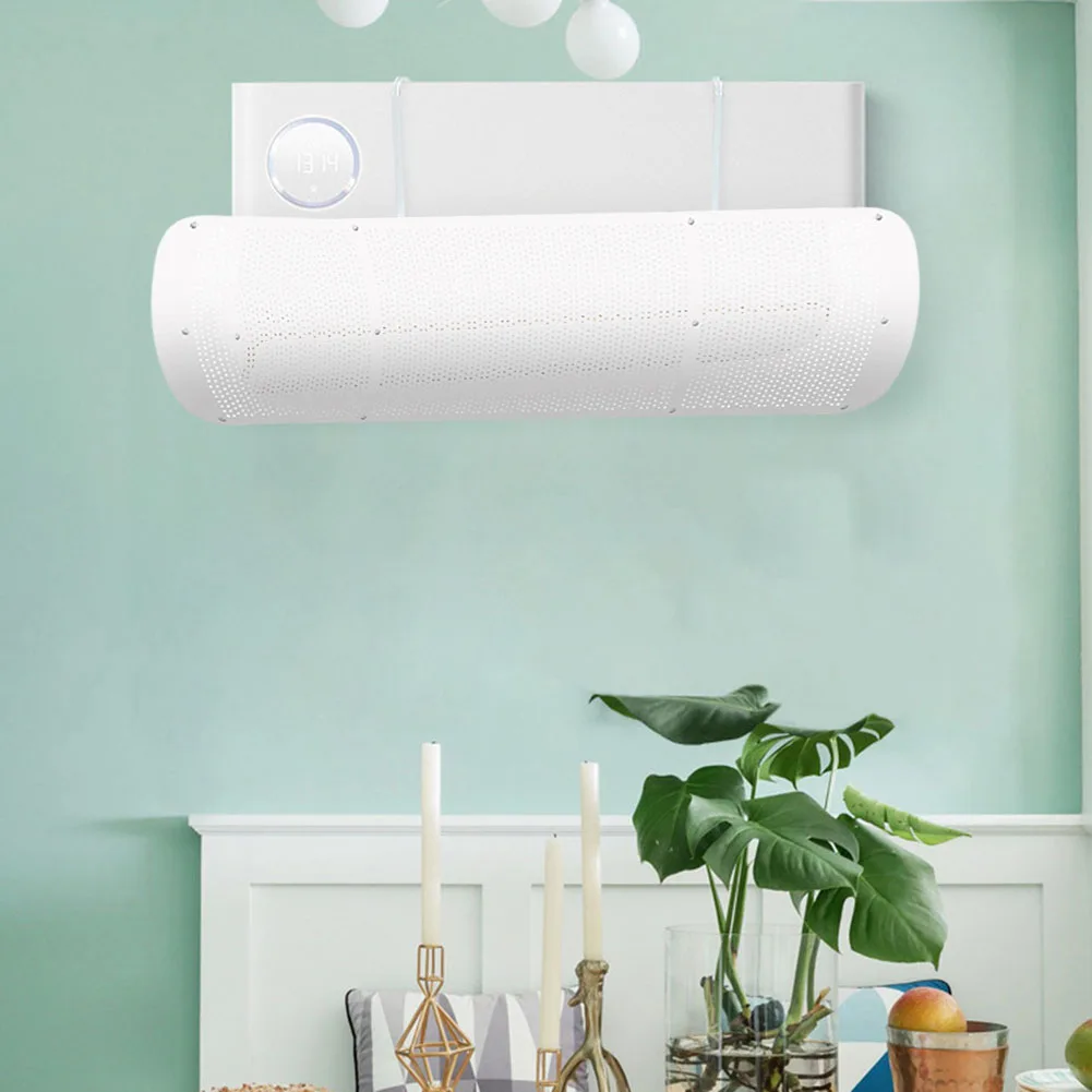 Air Conditioner Wind Deflector Anti-Direct Blowing Windshield Cold Air Deflector Wind Guide Cover Outlet Baffle
