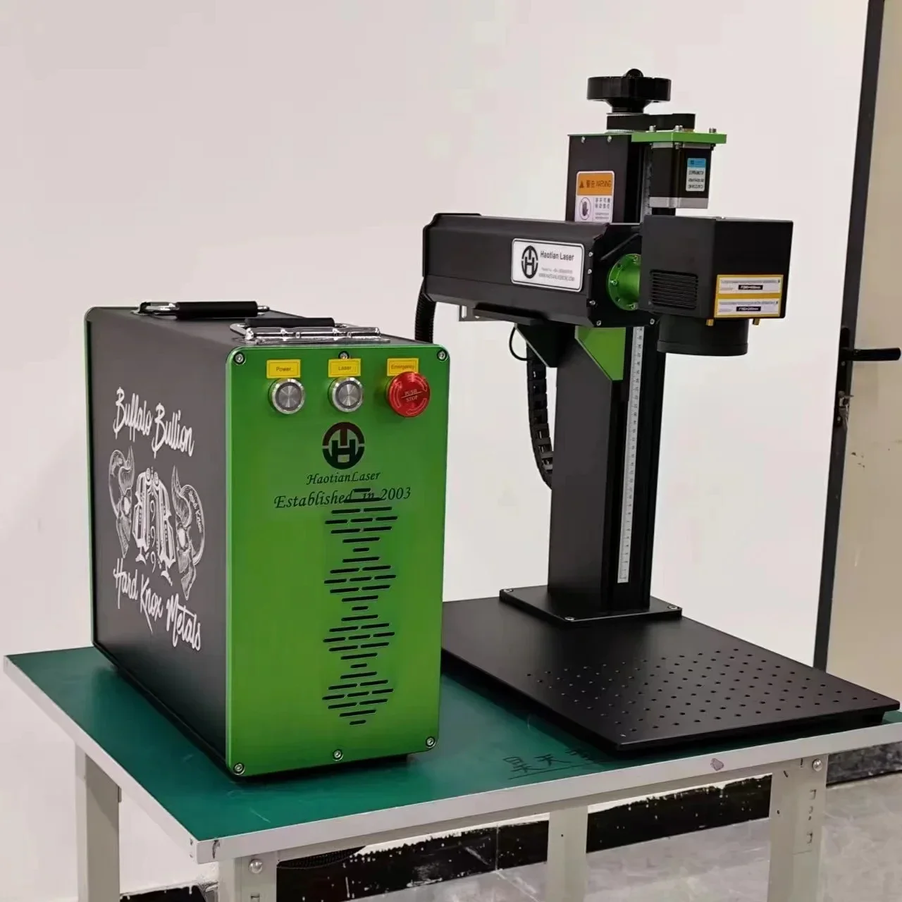 HT-30 HT-50 HT-60 HT-80 HT-100 100W Fiber  Marking Machine