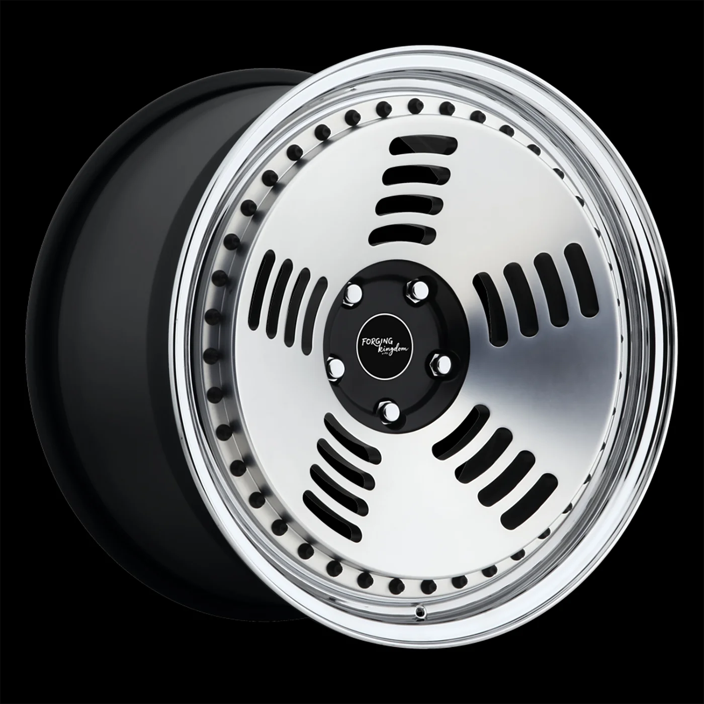 

Two-Piece Forged Aluminium Alloy New Car Wheels 18-23 Inches Matte Black Multi Spoke Various Hole Spacings 5*108/114.3/120/112