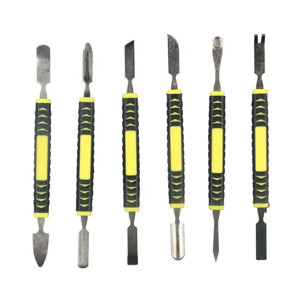 

Kit Pry Opening Tool Metal Spudger Set Prying Cutter Metal Crow-bar Repair Boot Stick Electronic Repair Crow-bar Pry Bar