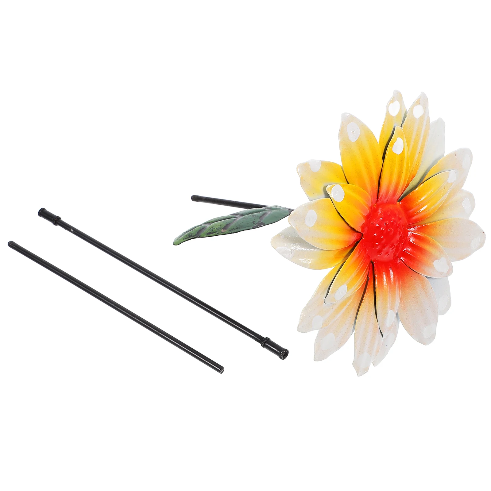 

Simulated Sunflower Backyard Decor Garden Decorations Outdoor Stakes Solar Light for outside Ornament