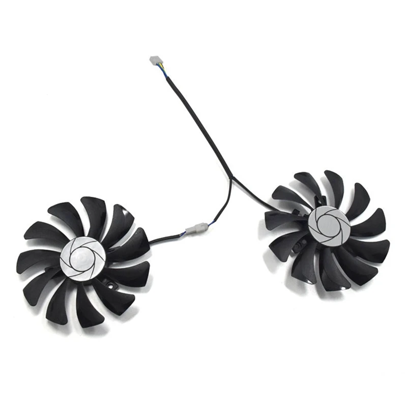 1 paire 85MM HA9010H12F-Z 4Pin Refroidisseur Ventilateur Pour gelée GTX 1060 OC 6G GTX 960 P106-100 P106 GTX1060 GTX960 foulant Carte Ventilateur